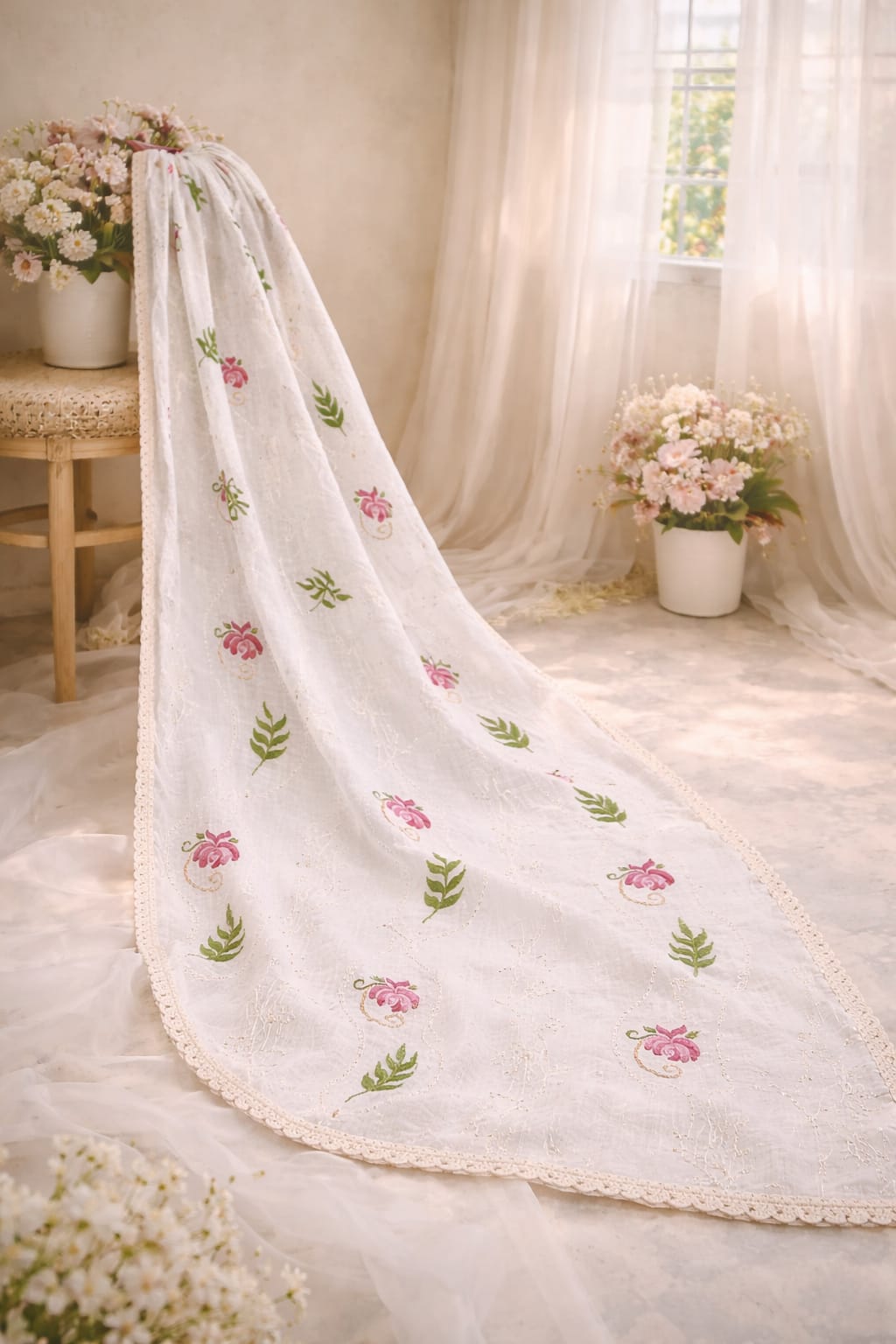 Garden Muse Dupatta