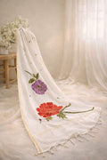 Ivory Bloom Dupatta
