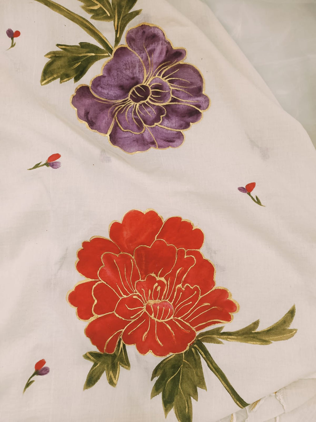 Ivory Bloom Dupatta